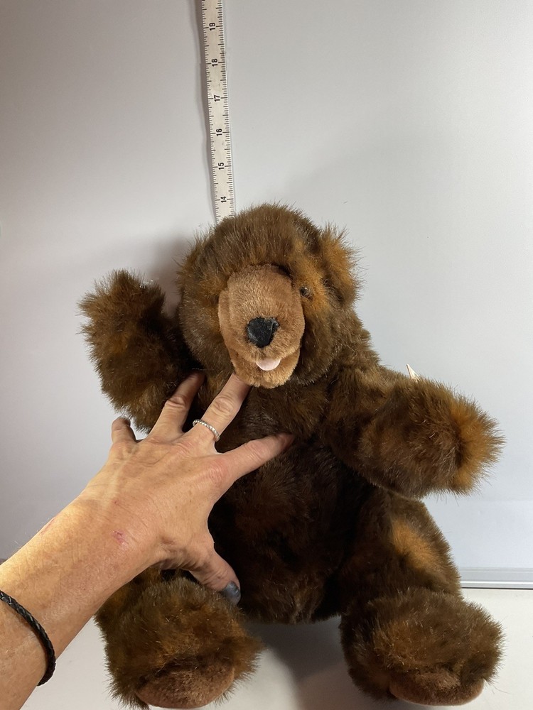 Cascade Toy Grizzly Bear Puppet