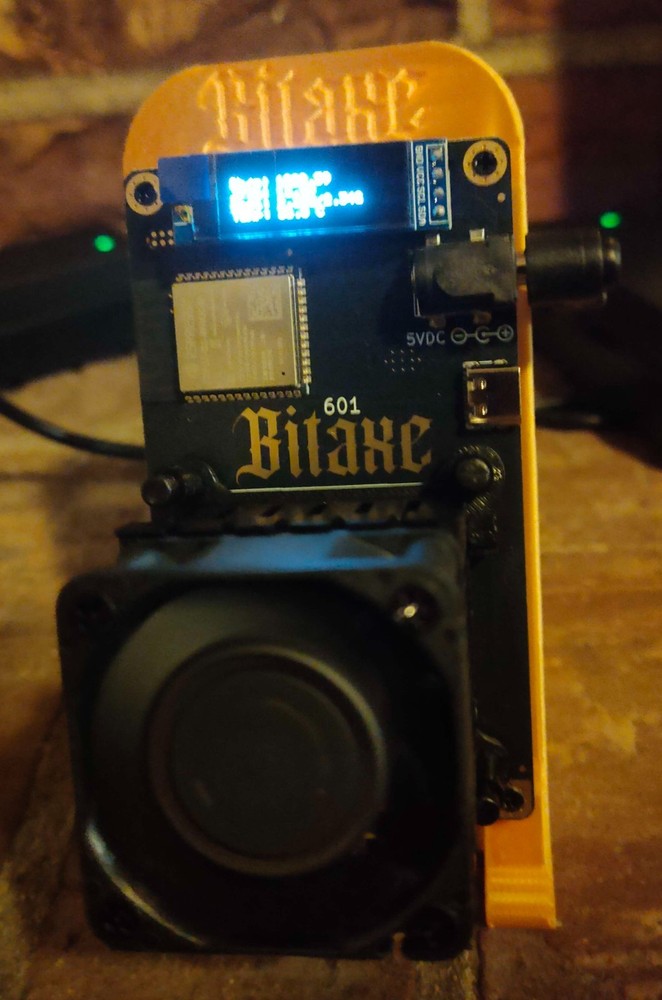 Bitaxe Gamma 601 optimized bitcoin miner