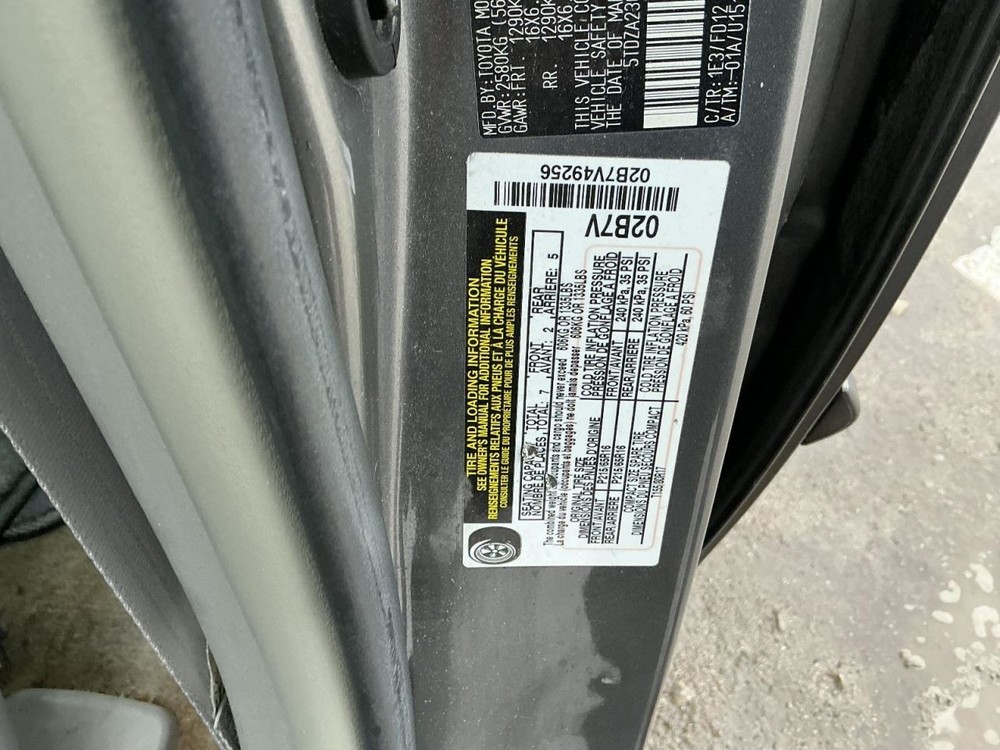 Temperature Control Rear Control Ce Fits 04-10 SIENNA 875704