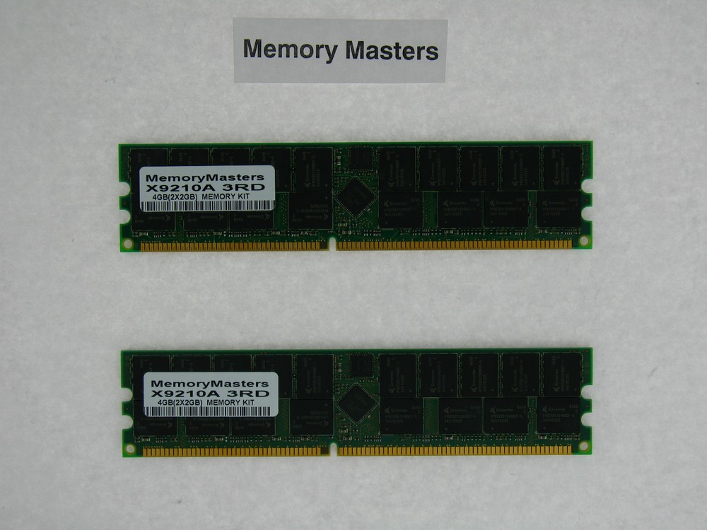 X9210A 4GB  (2x2GB) Memory Kit Sun Java W1100z