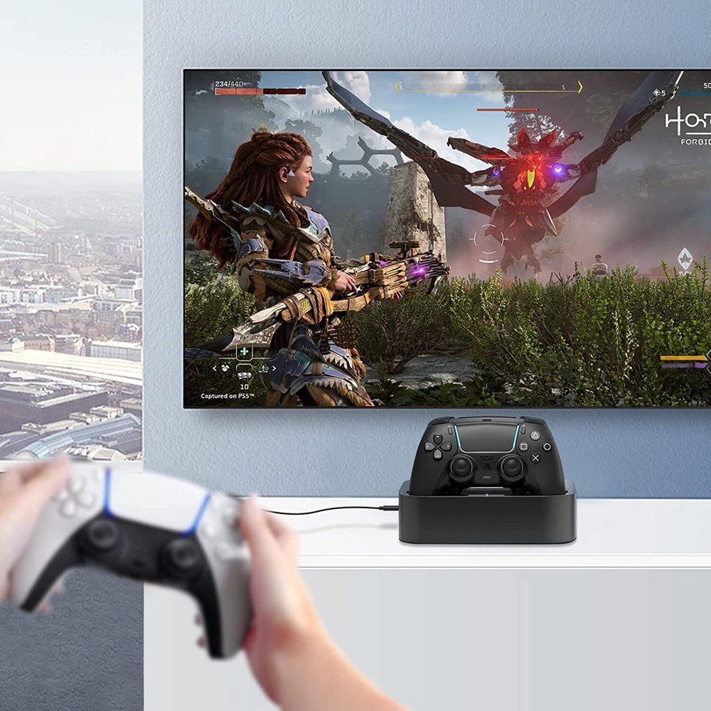PS5 Controller Charging Station For Playstation 5 Controllers Dual Charging Dock