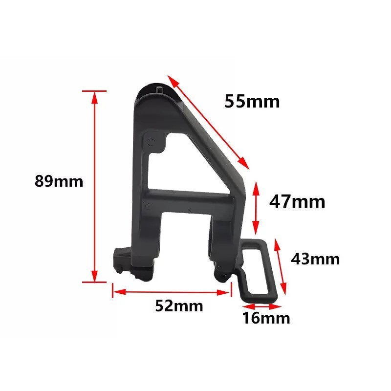 Aluminium Alloy Front Triangle Sight Optical Collimator Sight