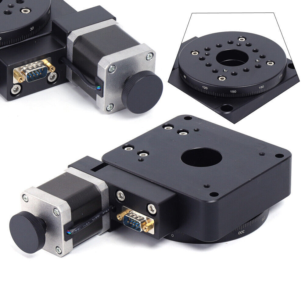 Motorized Rotation Stage Electric Optical Rotation Platform Optical Rotary Table