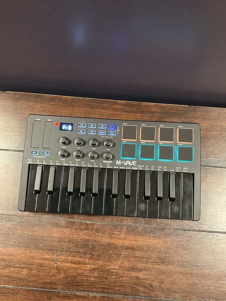 M-VAVE 25-Key MIDI Control Keyboard Mini USB Keyboard MIDI Controller