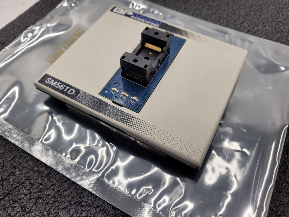 BP Microsystems Socket Card SM56TD 56-pin TSOP Programmer Adapter 6th Gen