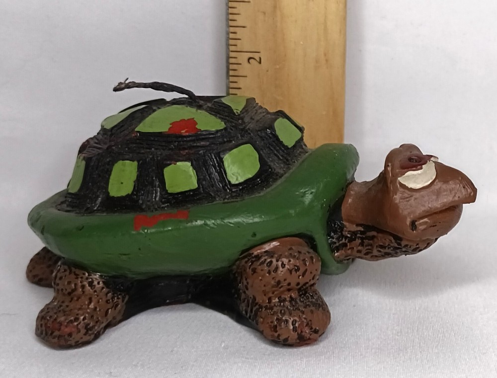 Vintage Turtle Candle From The 1980s