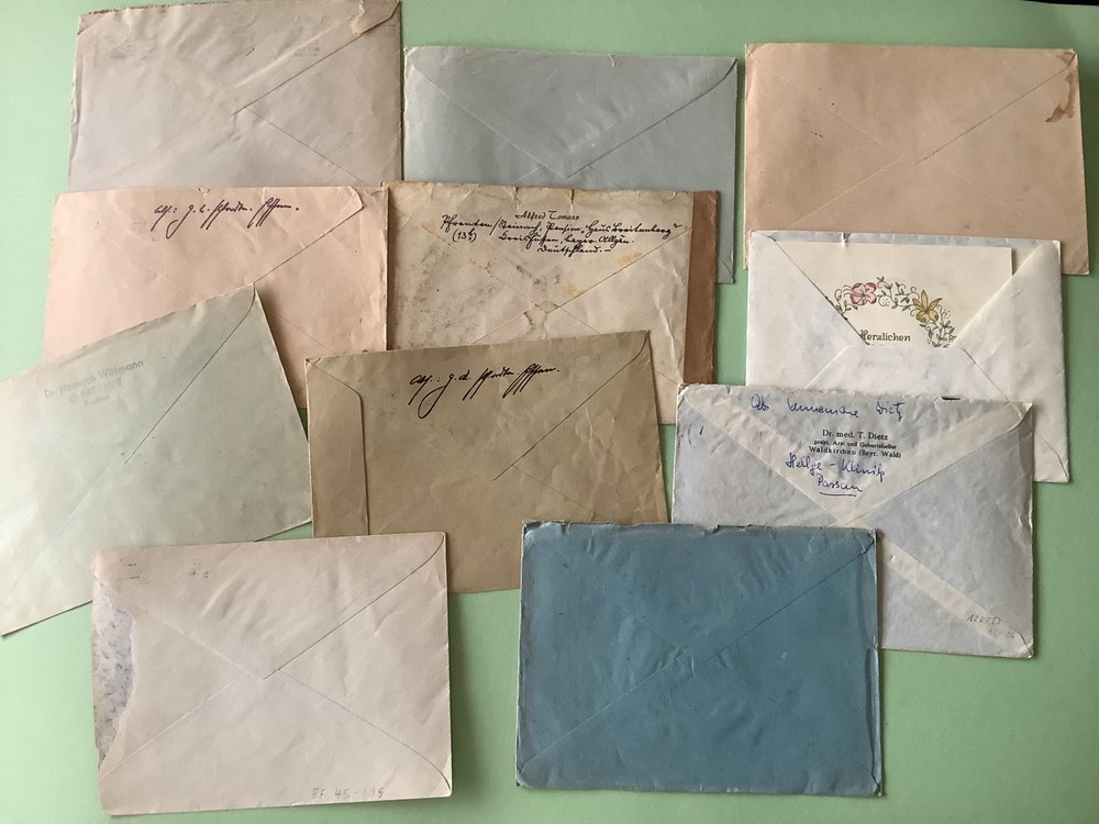 Germany Numeral & Posthorn collection 11 items Ref A776