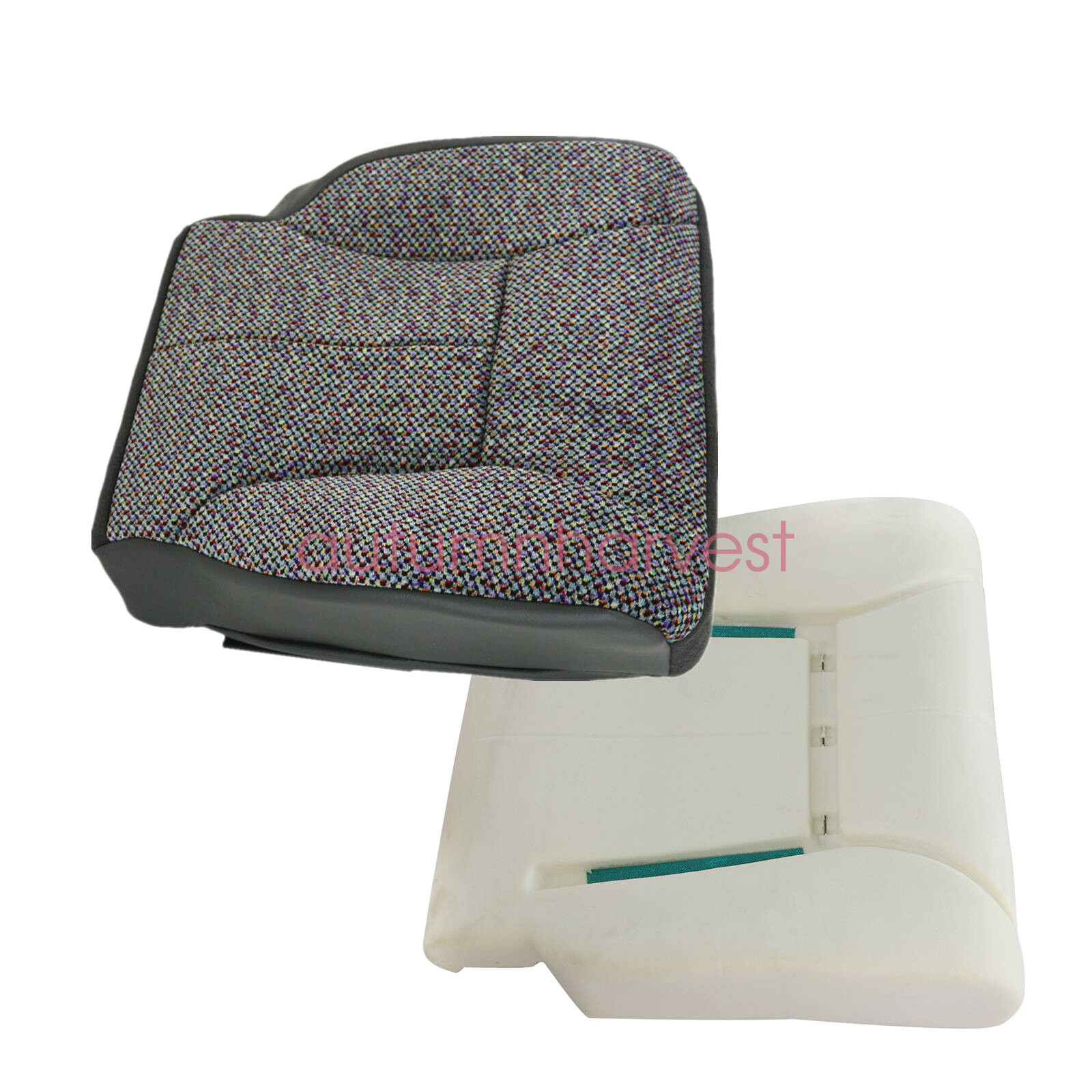 For 1998 1999 2000 2001 2002 Dodge Ram Driver Bottom Seat Cover & Foam Cushion