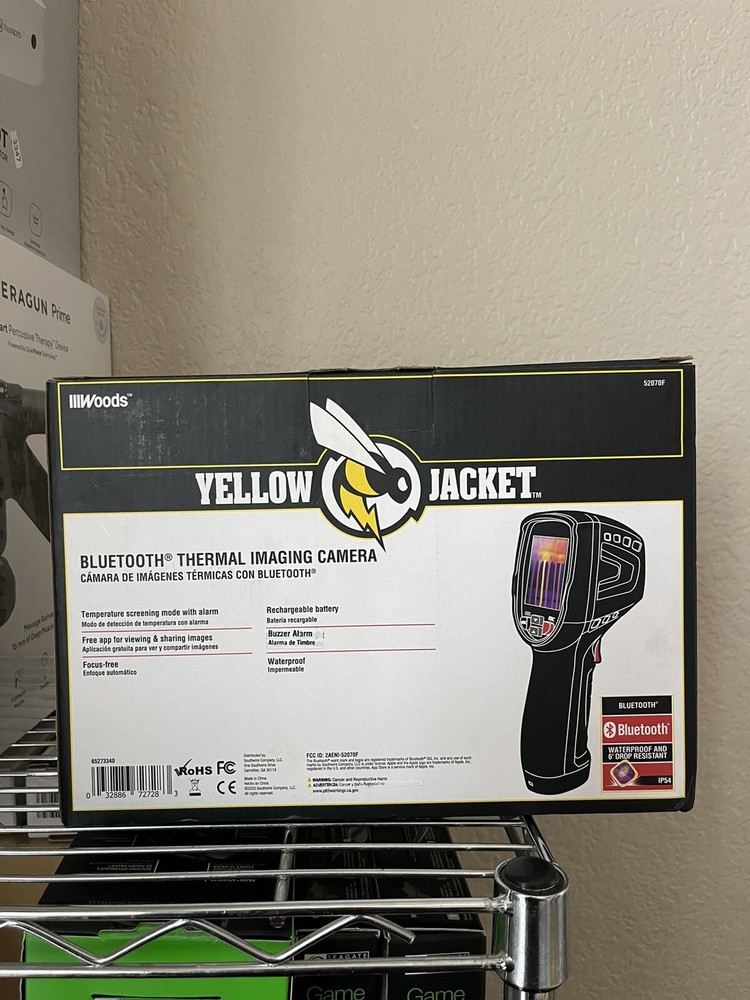 YELLOW JACKET Thermal Imager for Elevated Temperature Screening with Bluetooth