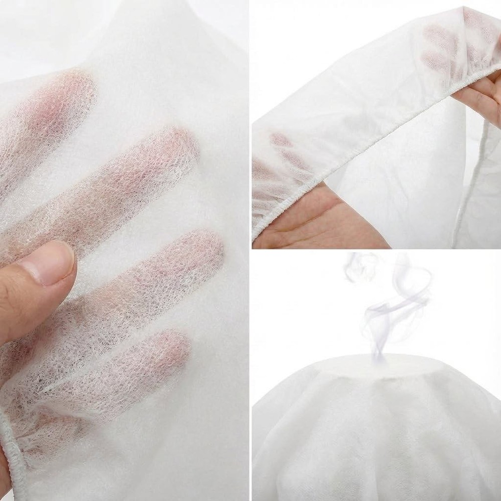 30PCS Disposable Fitted Massage Table Sheets with Elastic, Heavy Duty Elastic...