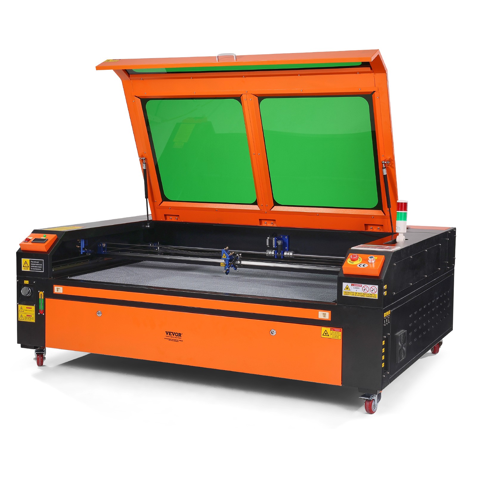 130W CO2 Laser Engraver and Cutter 35 x 55 in 19.7 IPS Engraving Machine