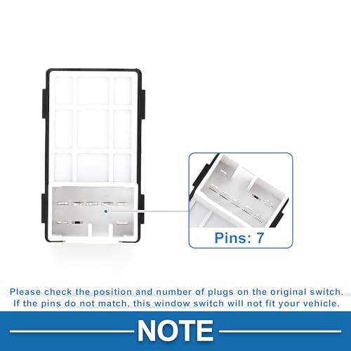 Power Window Switch No.935804V000RY Passenger Side Window Control Switch for