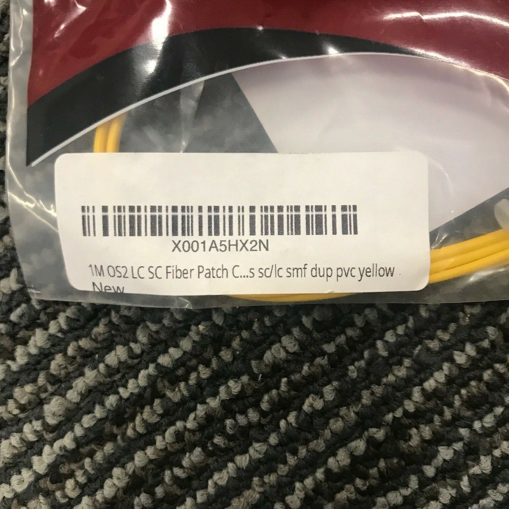 FiberCablesDirect - 1M OS2 LC-SC Patch Cable