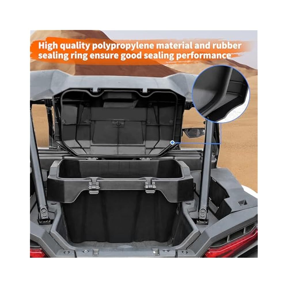ATV/UTV Storage Solution, 82QT, Secure, Waterproof Box for Essentials