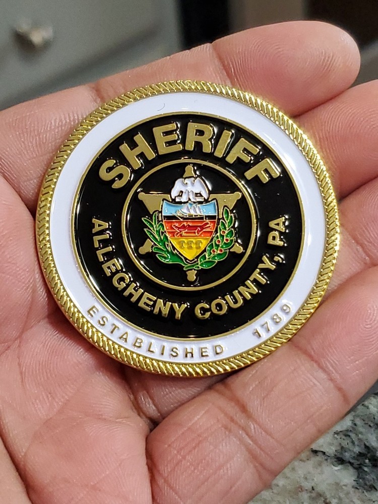 Allegheny County Deputy Sheriff Pennsylvania Challenge Coin