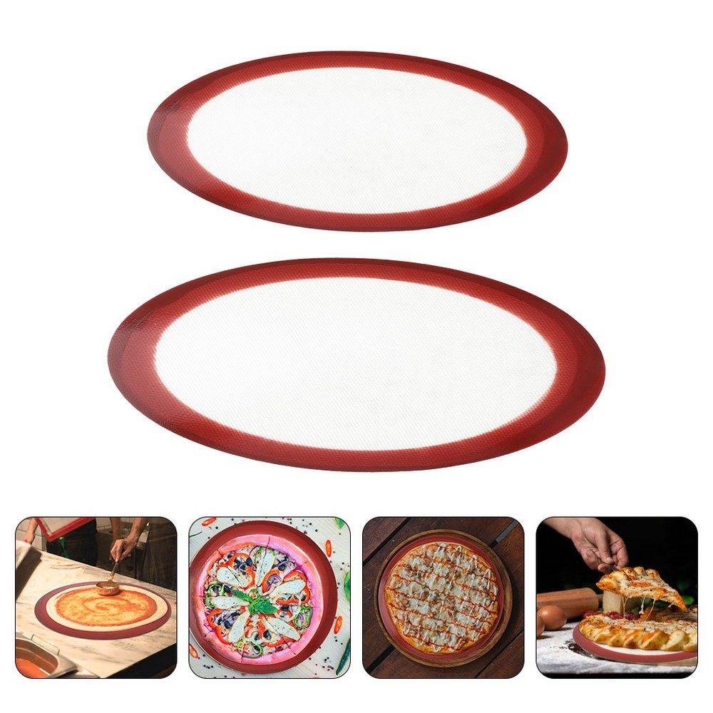 2 Pcs Nonstick Baking Sheets Non-stick Silicone Mat Multi Purpose