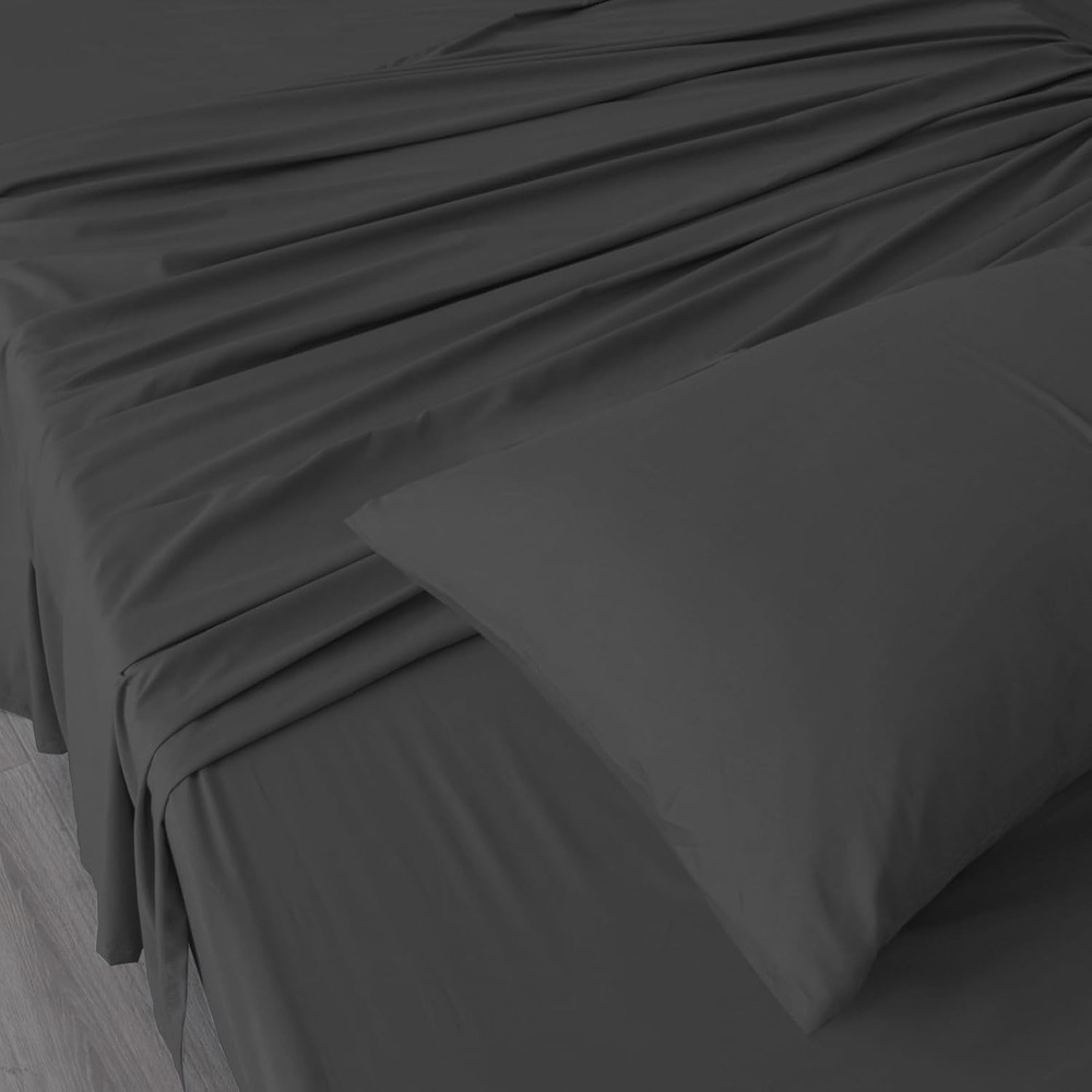 Split Top King Sheet Set for Adjustable Bed 4 Piece Bed Sheet Set Deep Pocket