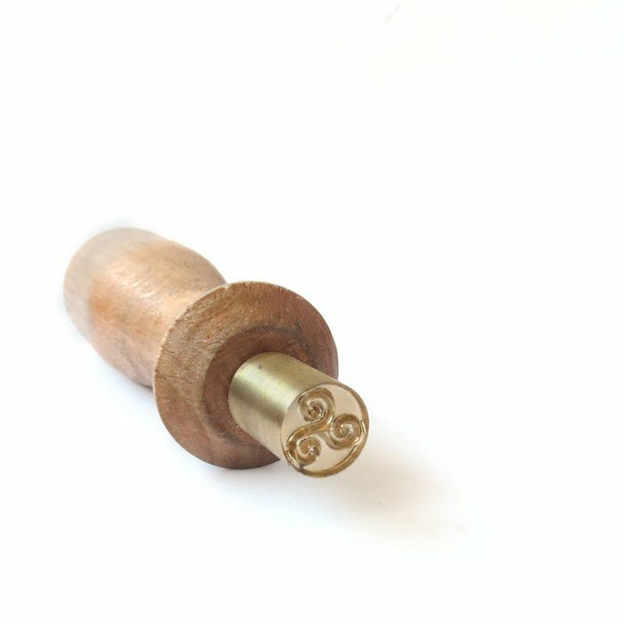 Lampwork Tool - Triskelion Stamp for Glass Beads Making