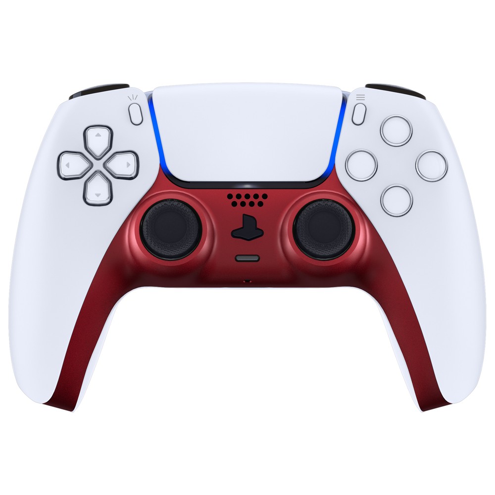 DIY Replacement Cover With Accent Rings Decorative Trim Shell For PS5 Controller