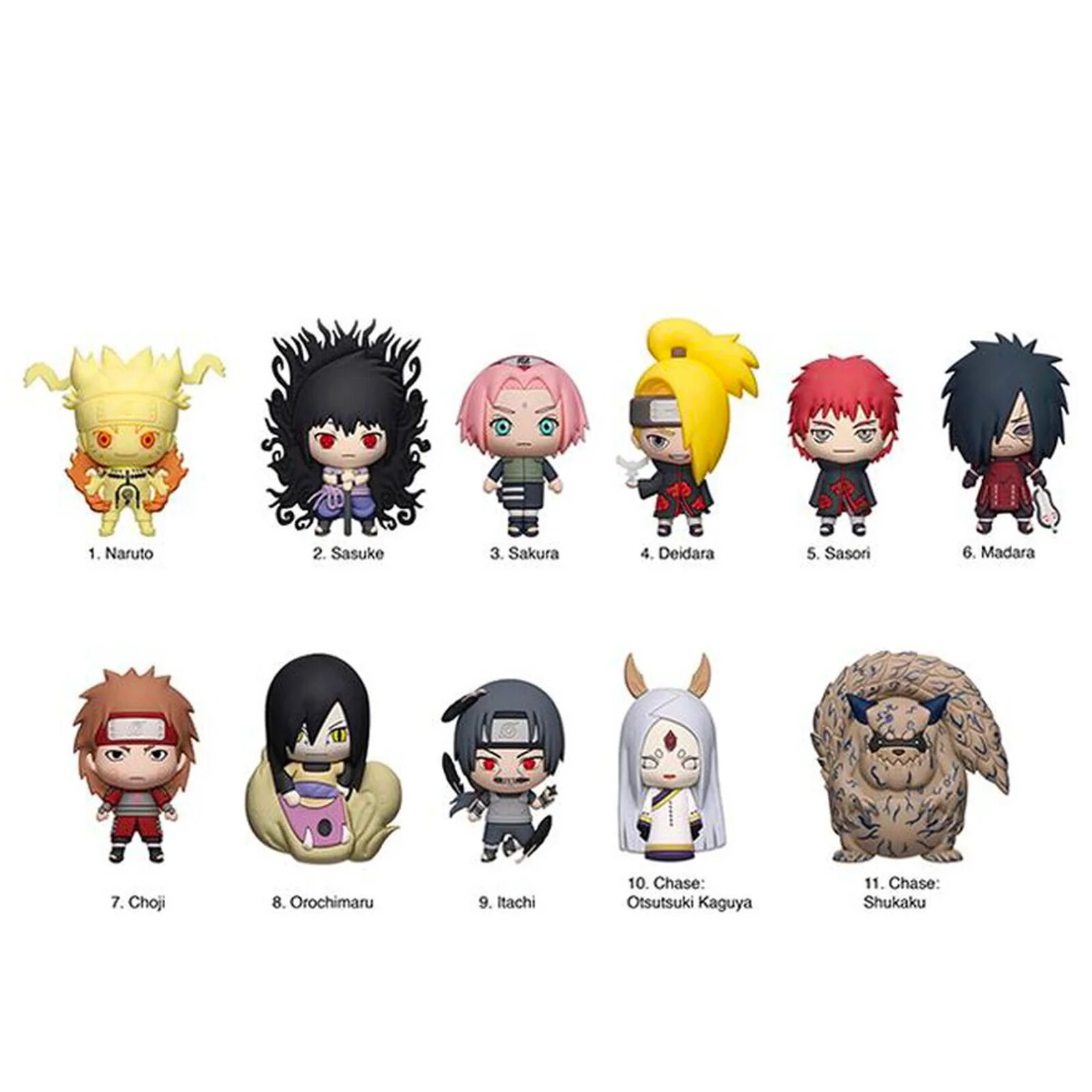 Naruto NEW * Itachi Clip * Series 6 Shippuden Blind Bag Monogram