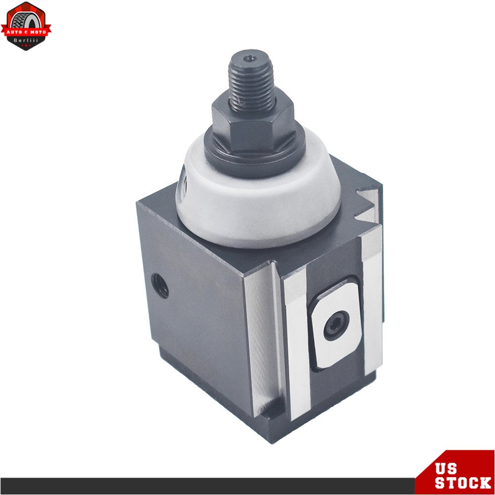 AXA Size 250-100 Piston Type Quick Change Tool Post Holder Swing Dia 12Inch