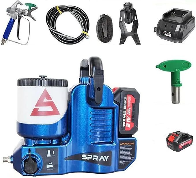 For Makita Airless Paint Sprayer for Wall Paints Varnishes 18-21V With Battery