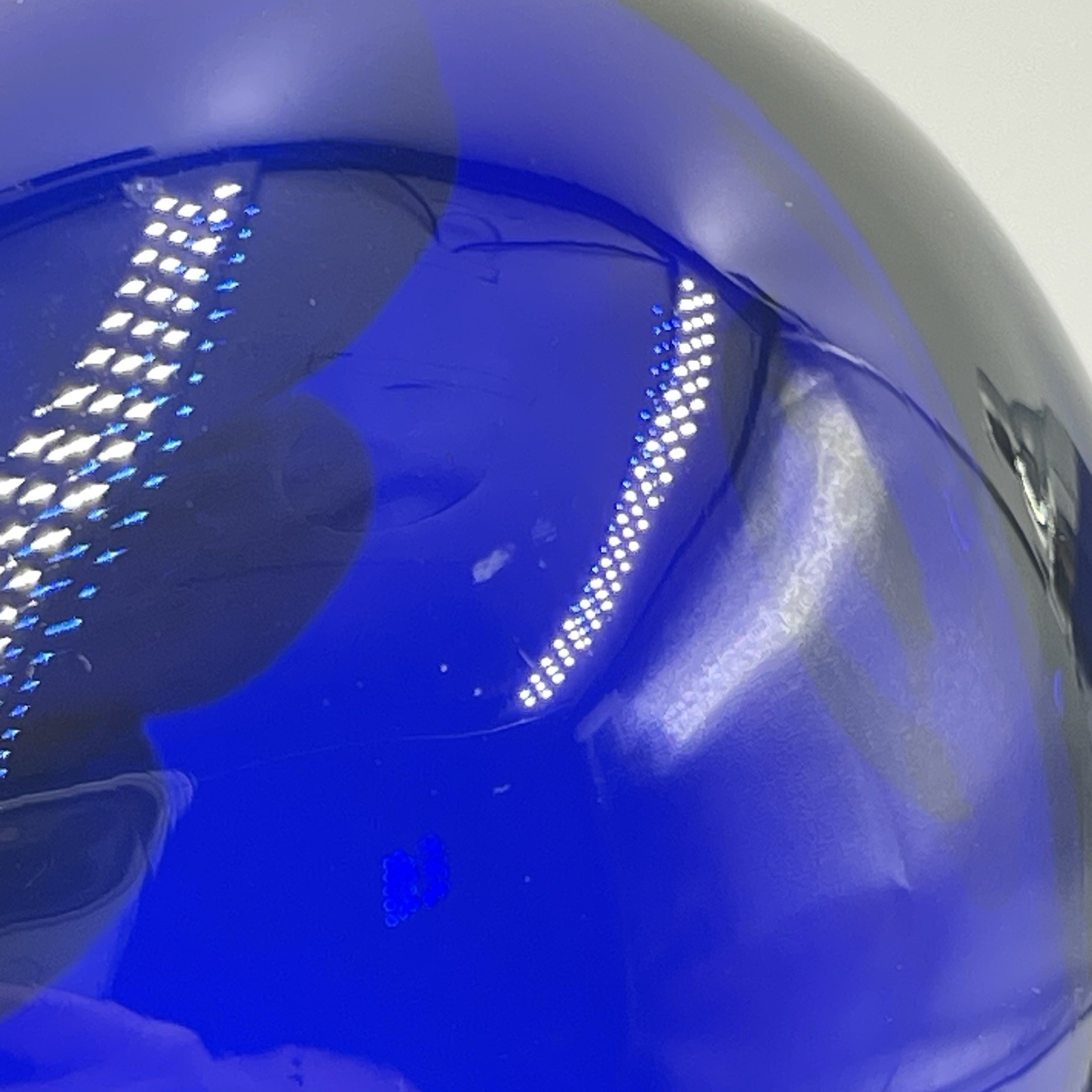 Vgt Cobalt Blue Cocktail Shaker with 4 Roly Poly Glasses Chrome Plate Shaker Top