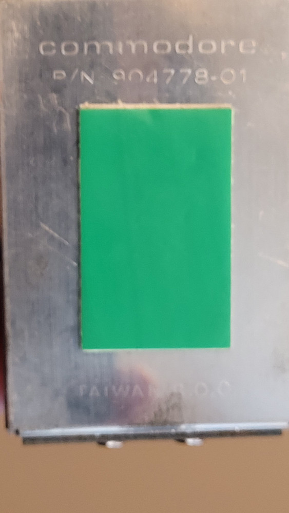 Commodore Atari RF Switch Adapter Original Sticker READ DESCRIPTION