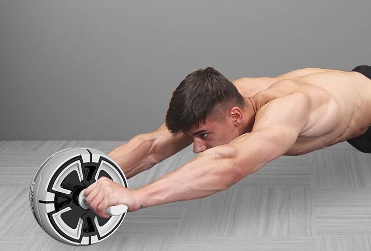 Fodoto Ab Roller Abdominal Exercise Roller - Forward Brake & Auto Rebound