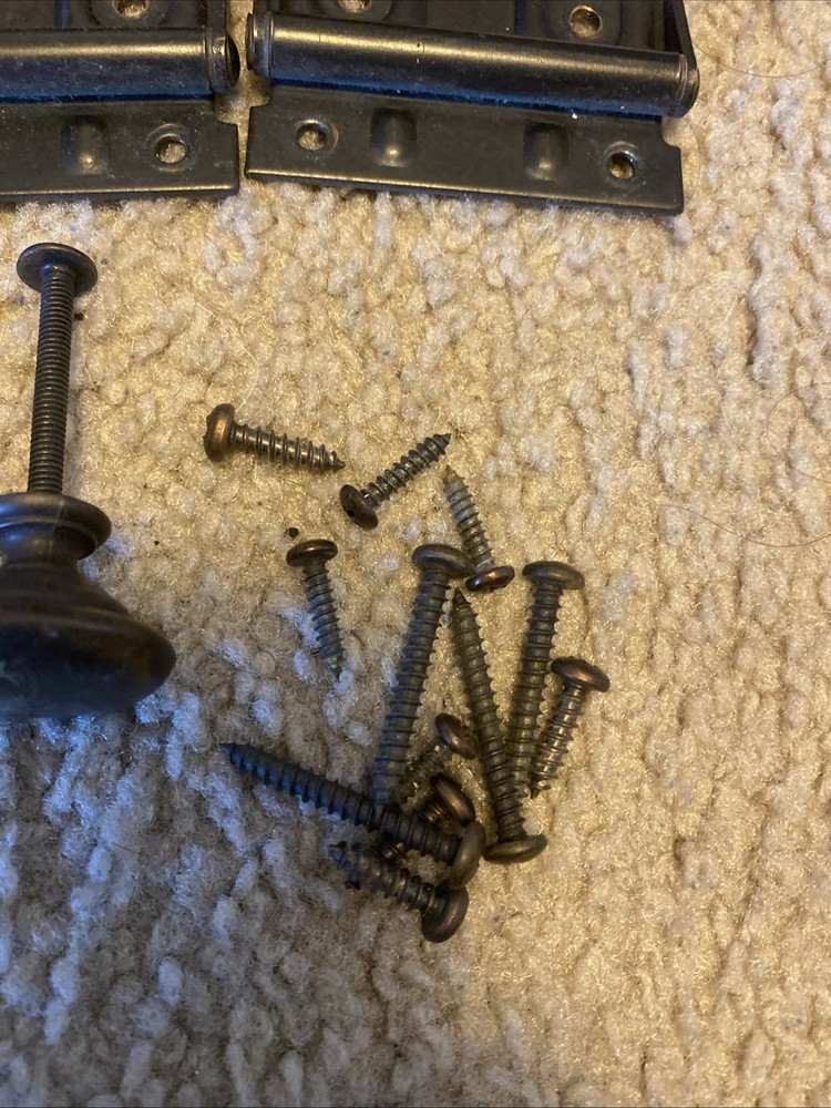 Zenith Allegro Console Stereo Hardware Handles Pullknobs Hinges Screws