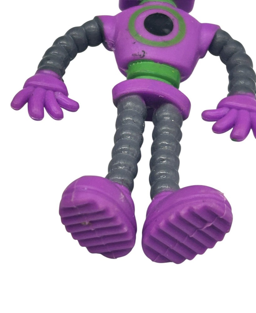 American Wit Purple Bendable Robot 3.5”