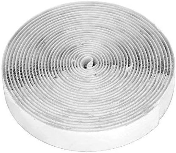 16ft Nylon Hook and Loop Tape with Strong Adhesive - 0.75 Inch Width