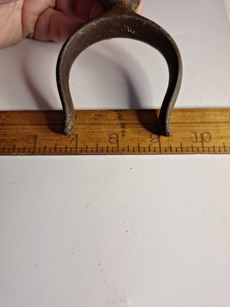 Antique boat oar lock rests