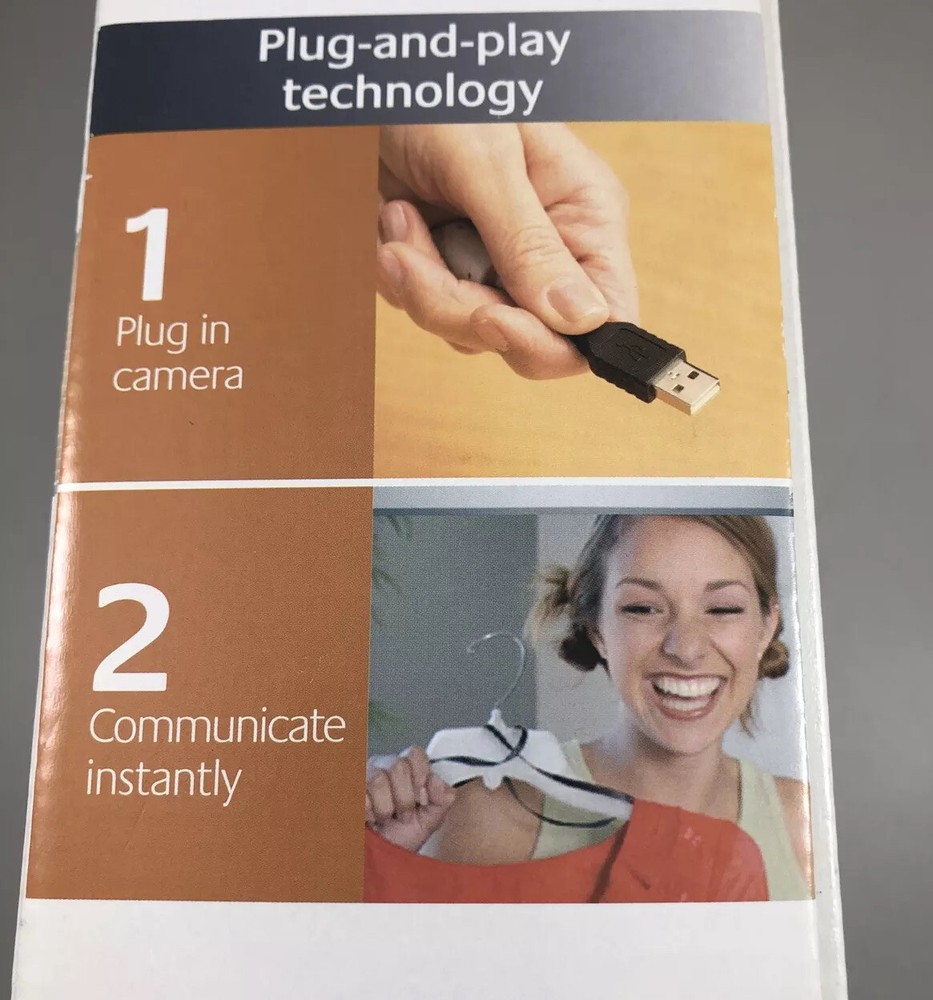 LOGITECH Quick Cam IM PLUS WEBCAM with headset