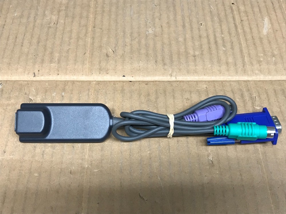 Avocent AVRIQ-PS2 520-306-507 PS2 KVM Server Interface Cable Adapter Module