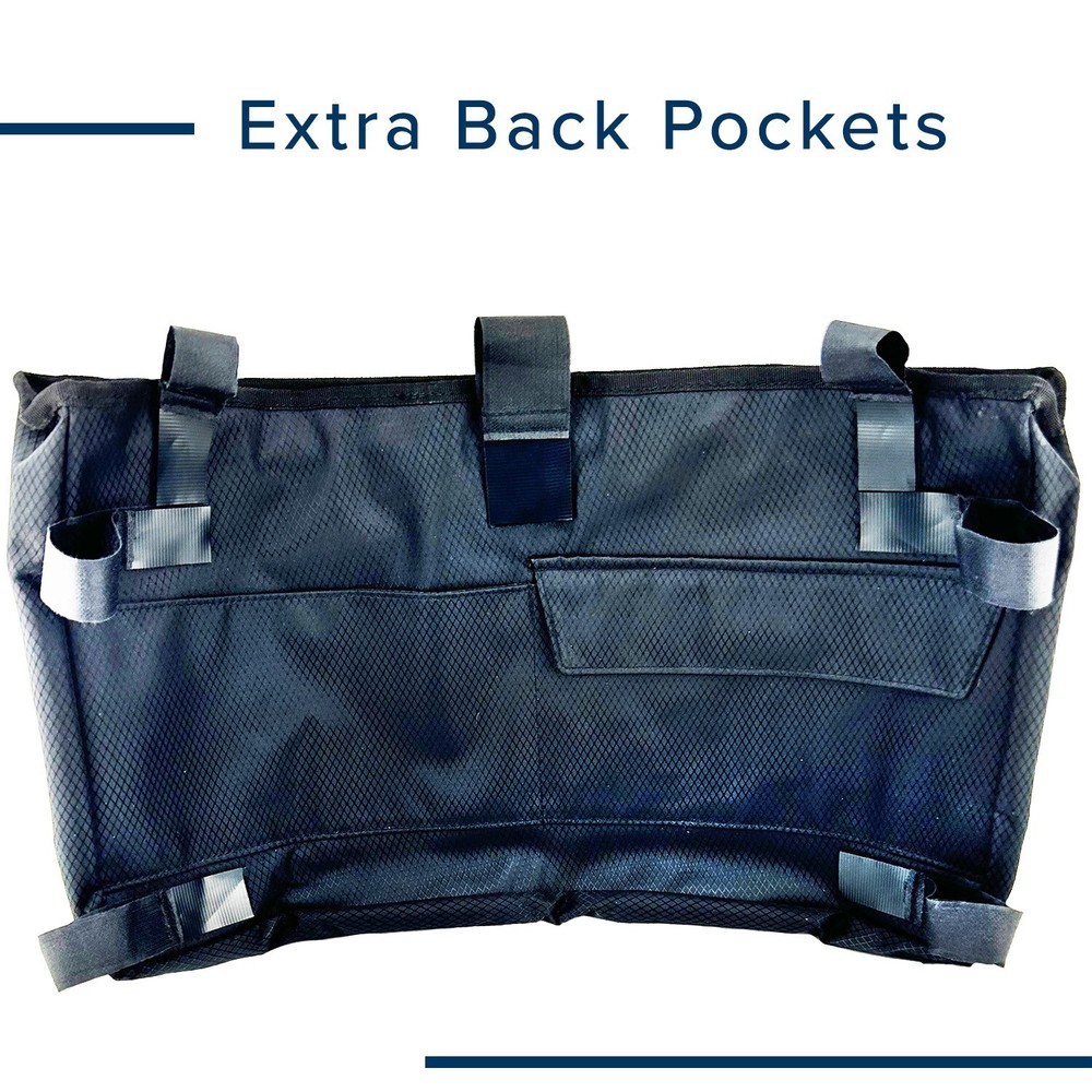 Deluxe Universal Walker/Rollator Bag - Black