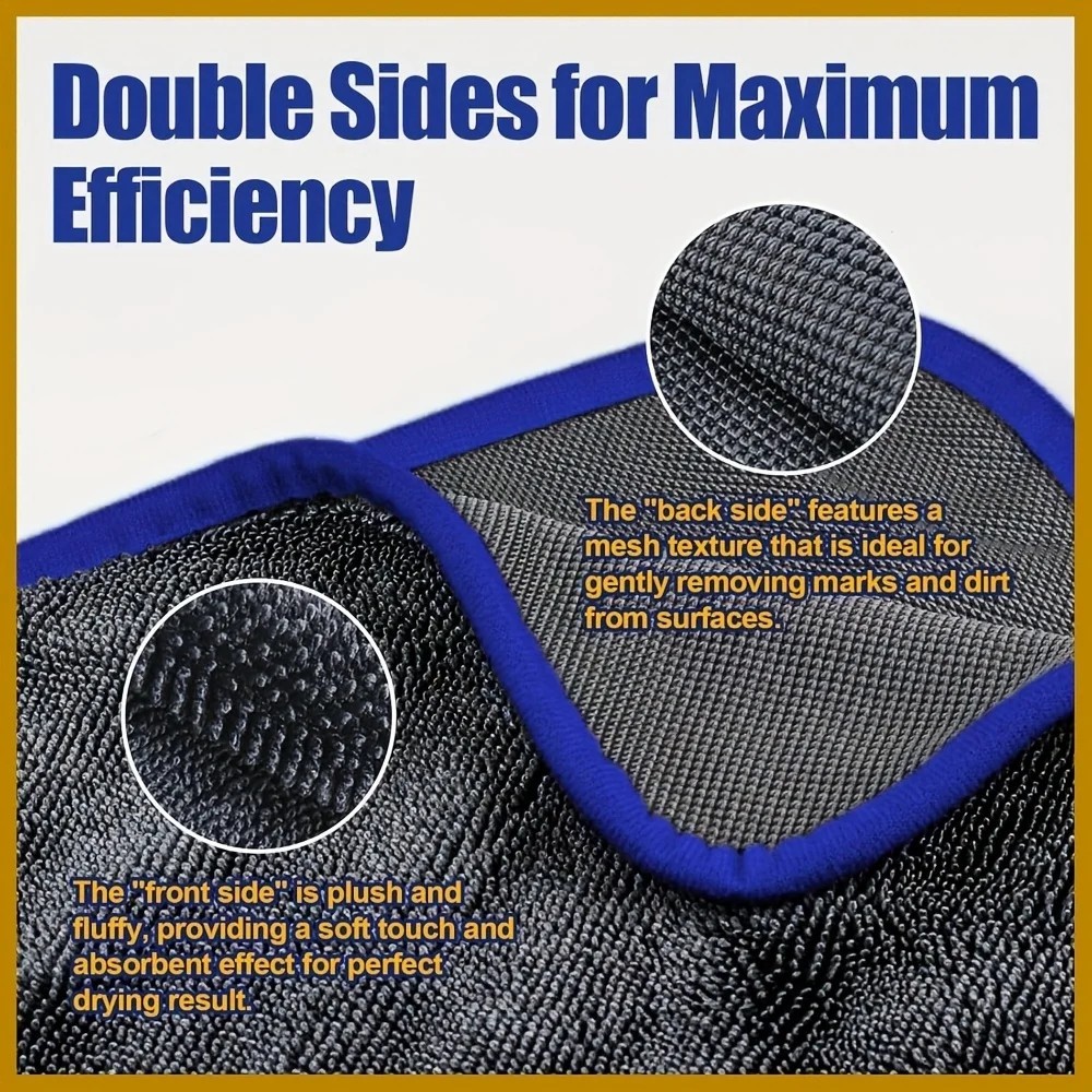 Extra Large Car Drying Towel 24x35 Ultra Absorbent Microfiber Cloth