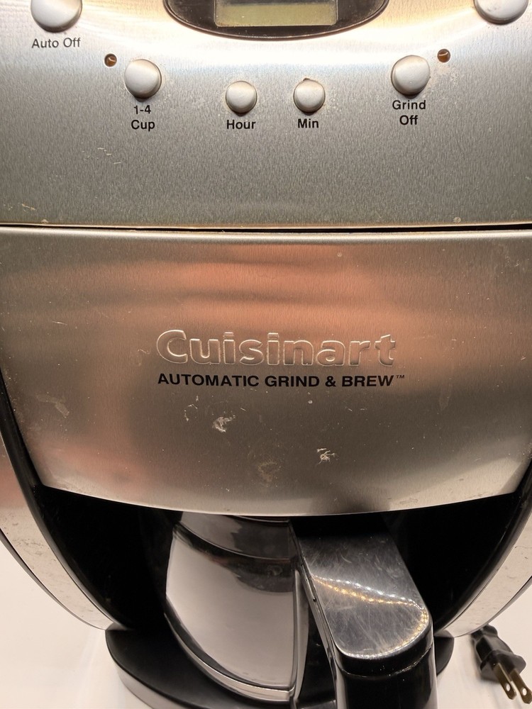 Cuisinart DBG 550 grind / brew coffee pot programmable