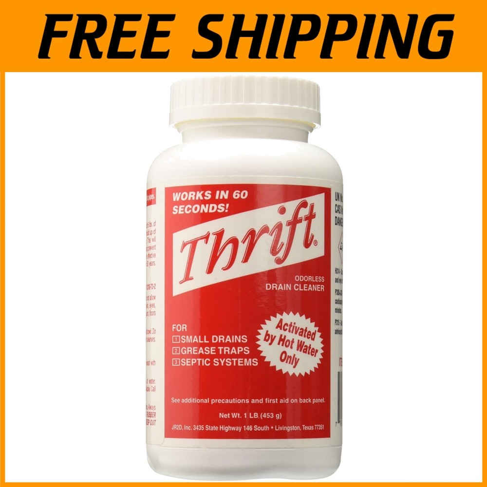 Fast-Acting Red Granular Drain Cleaner