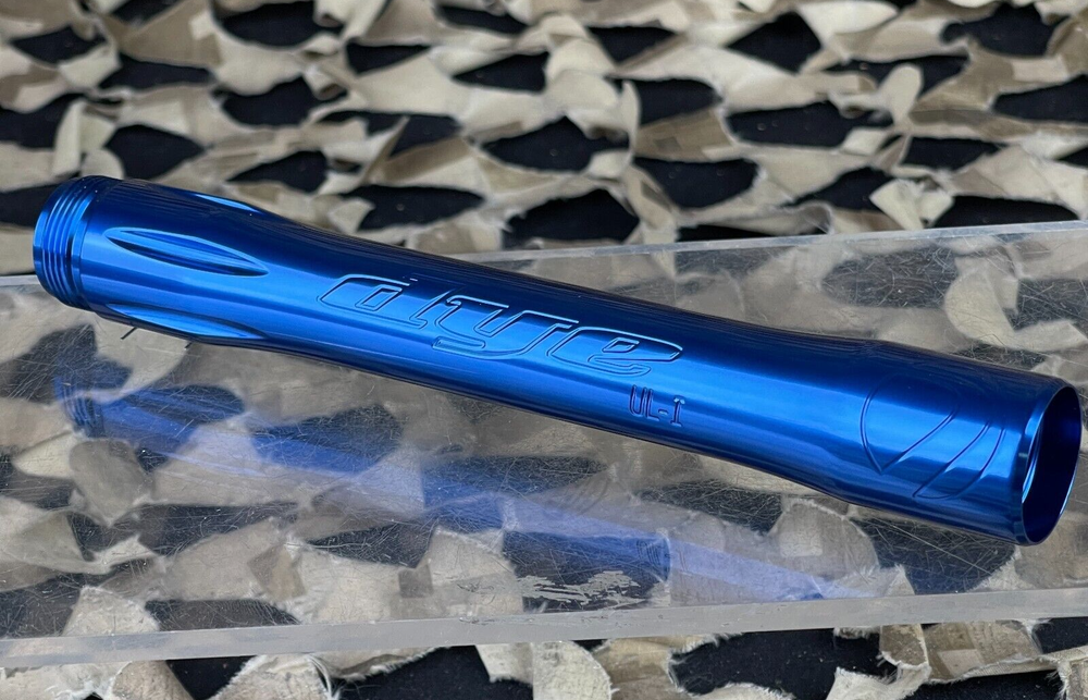 NEW Dye UL-I Barrel Back - Autococker Threaded - Polished Blue