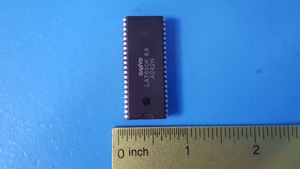 PROCESSOR,LA7650K, SANYO, PDIP42