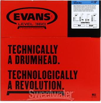 Evans Hydraulic Series Drumhead - 13" - Glass