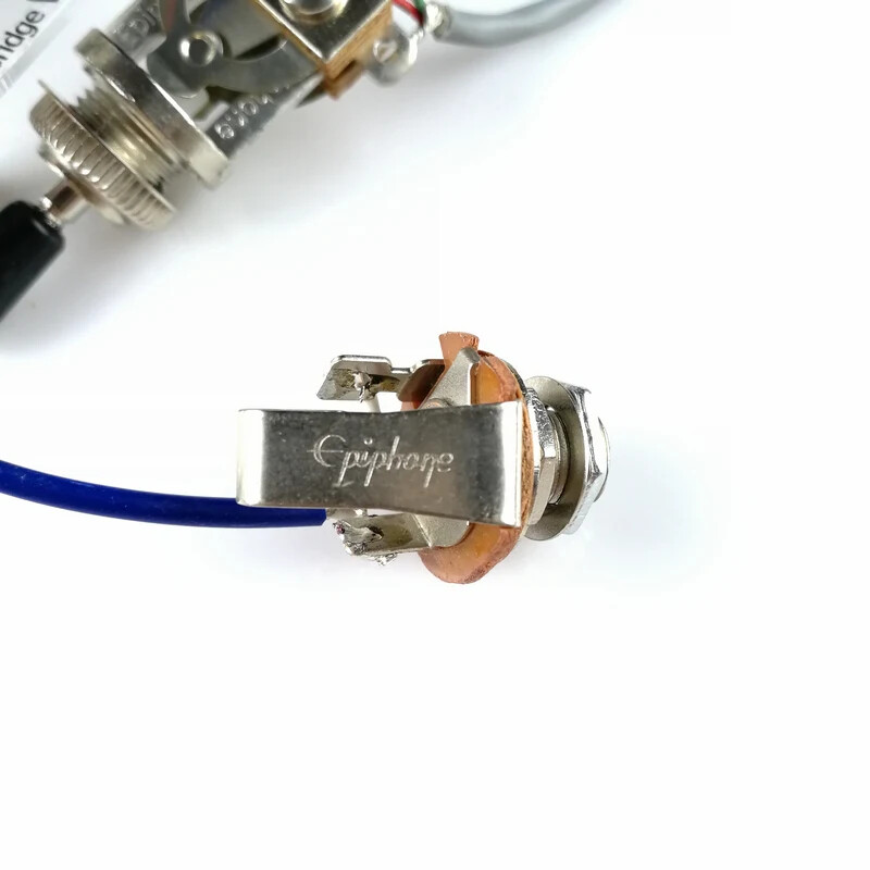 Epi solderless LP SG guitar pickup wire harness push pull switch potentiometer