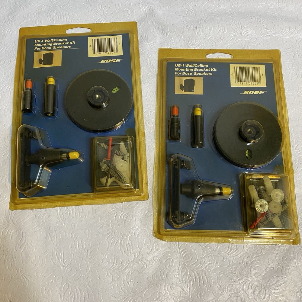 2 BOSE UB-1 Wall Ceiling Speaker Mounting Bracket Kit Authentic Genuine OEM Part