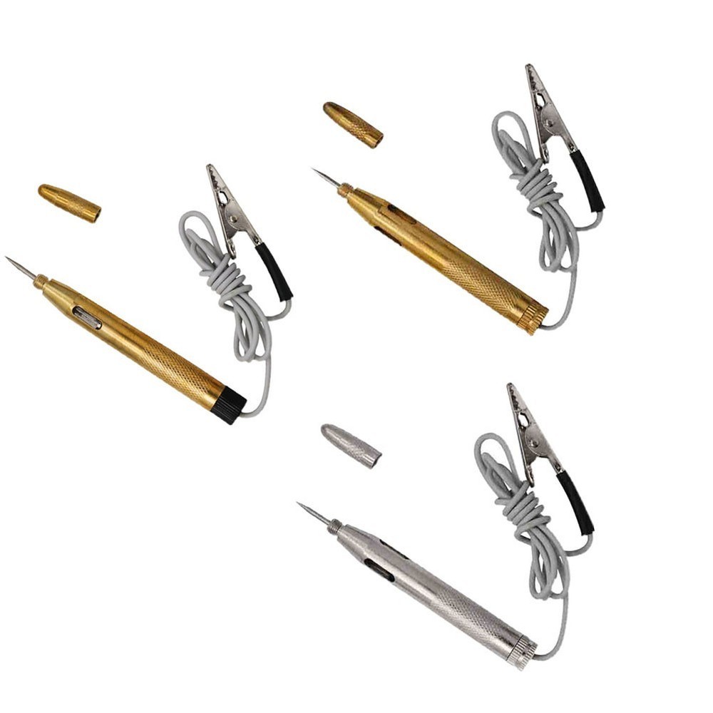 Compact Electrical Voltage Tester Pen with Instructions for Easy