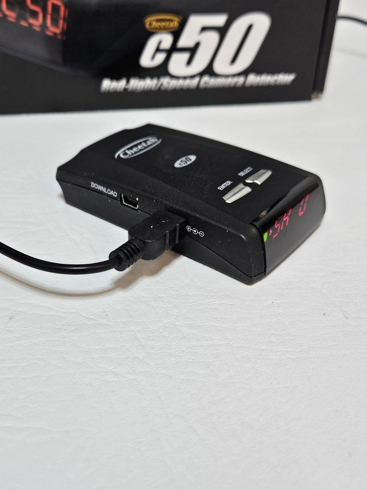 Cheetah C50 Red-Light & Speed Camera Detector (GPS Driver Safety System)