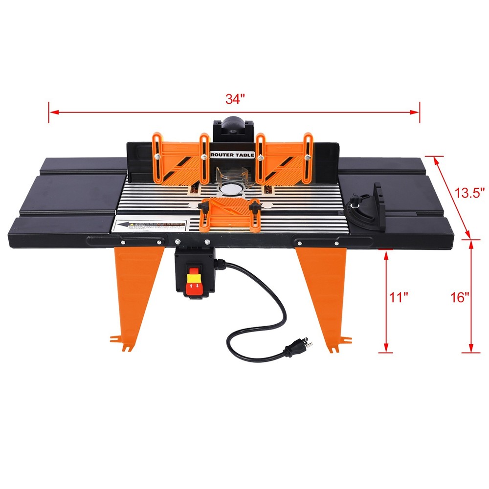 Electric Benchtop Router Table Woodworking Tool