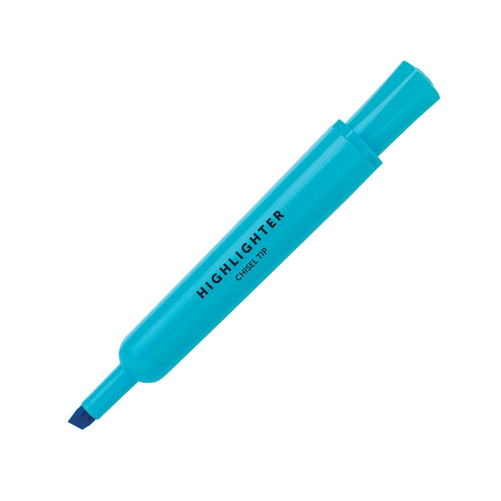 Office Depot Chisel-Tip Highlighter, Assorted 1 Count (Pack of 12),