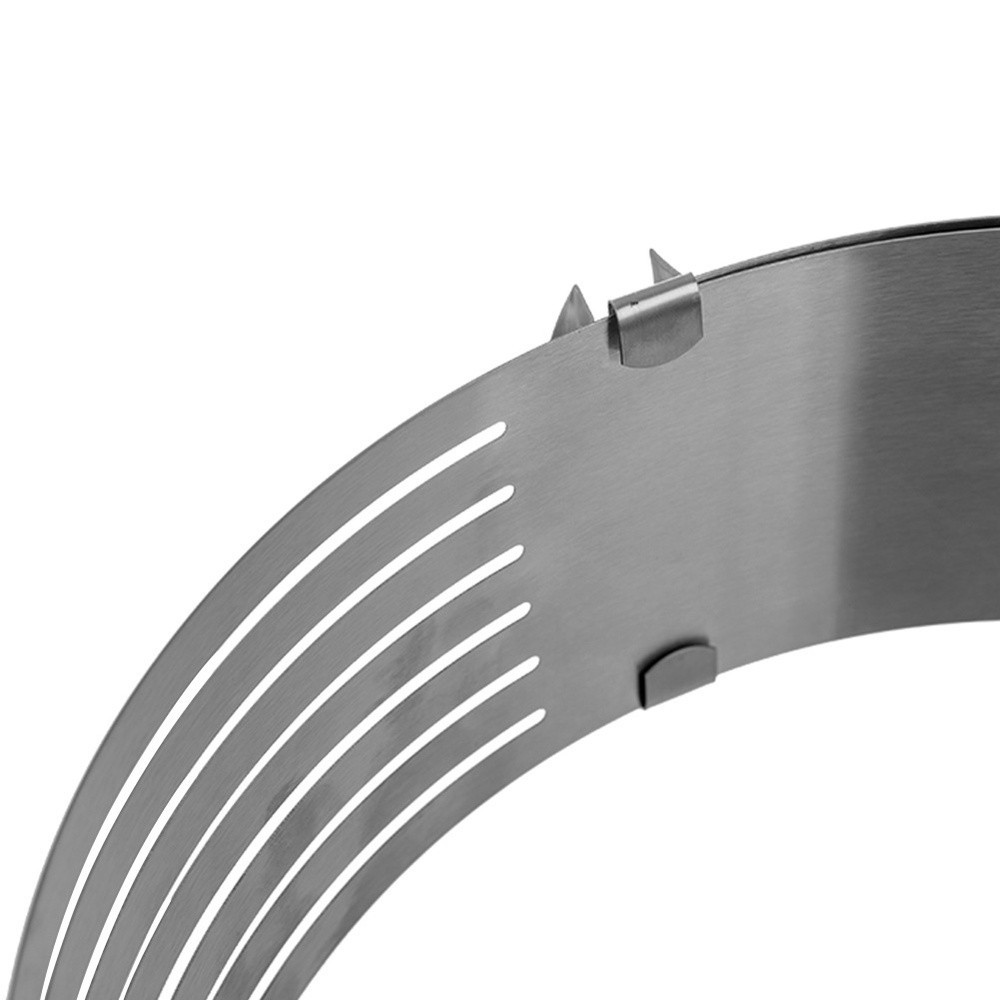 Adjustable steel cake ring, 24-30cm, 7 layers, cake ring, baking frame