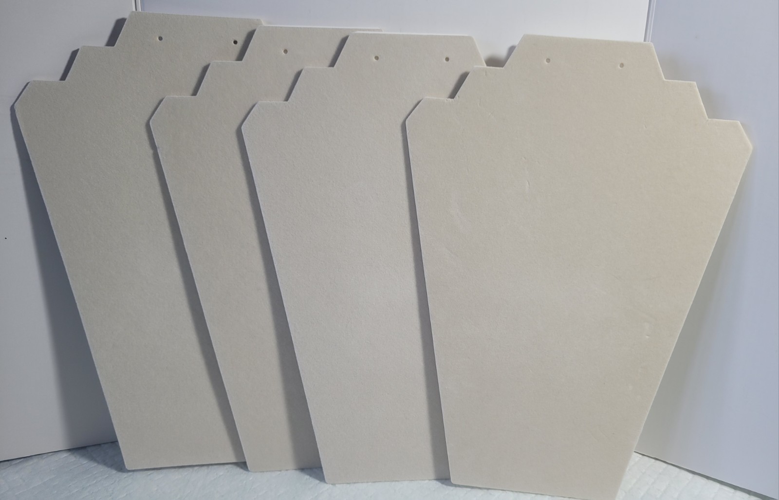 Four New Felt Necklace Displays 11 1/2×7 1/2